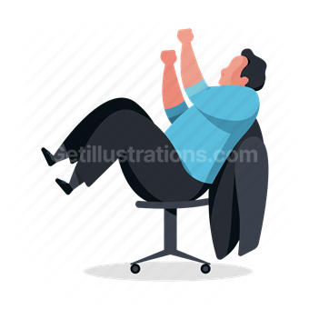 man, chair, business, jacket